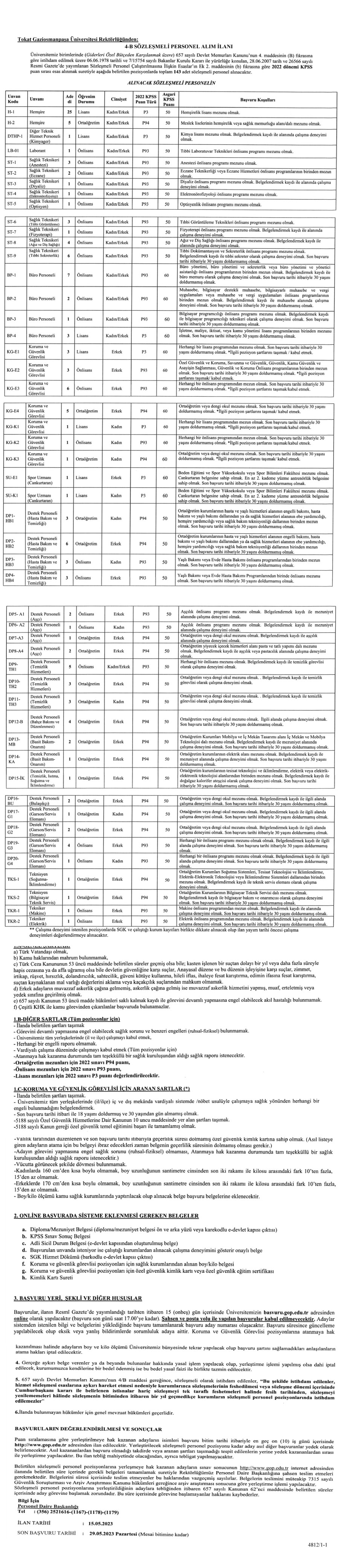 gaziosmanpasa-universitesi-143-sozlesmeli-personel-alacak